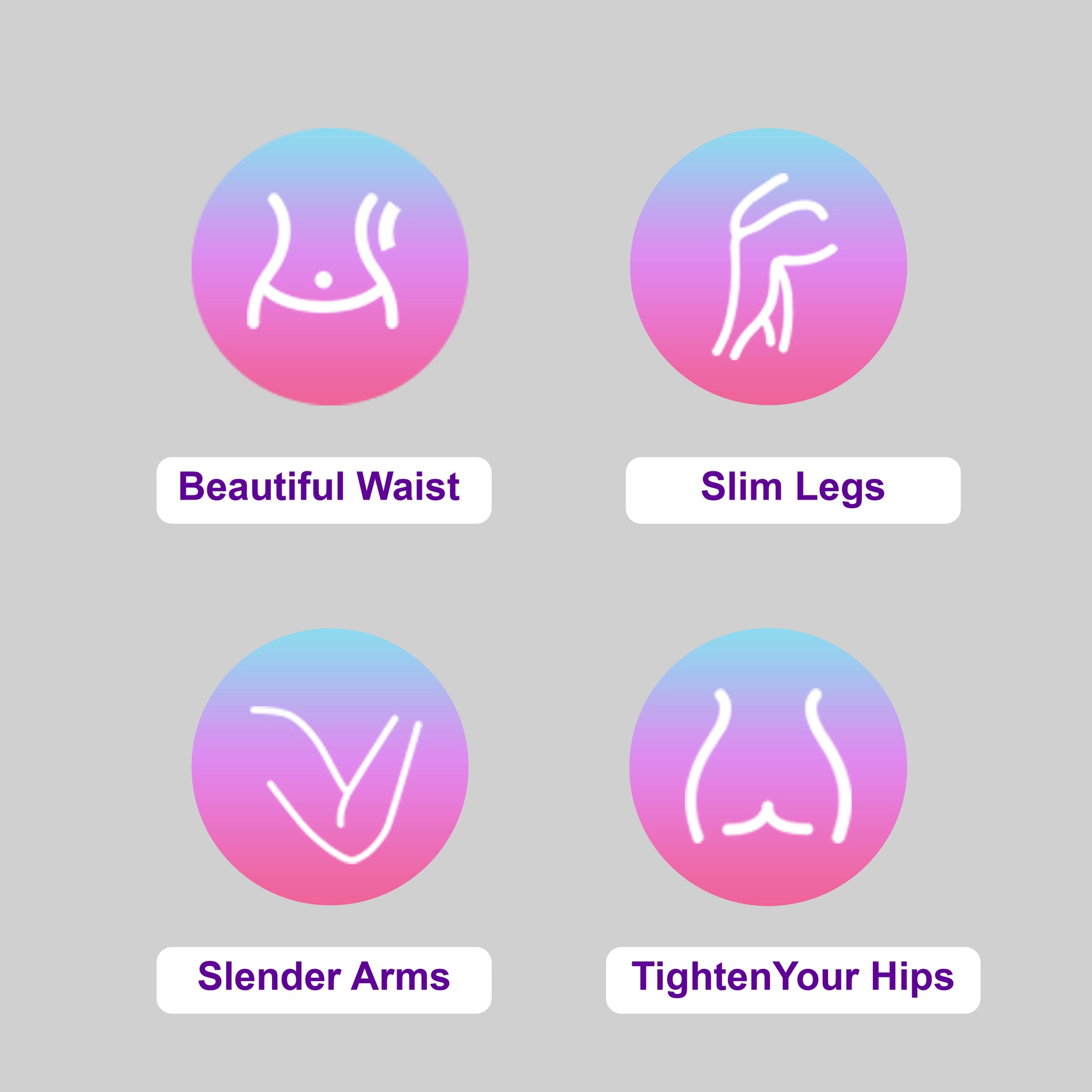 Smart Weighted Hula Hoop Never Fall Hula Hoop - Oli Joy Sports 