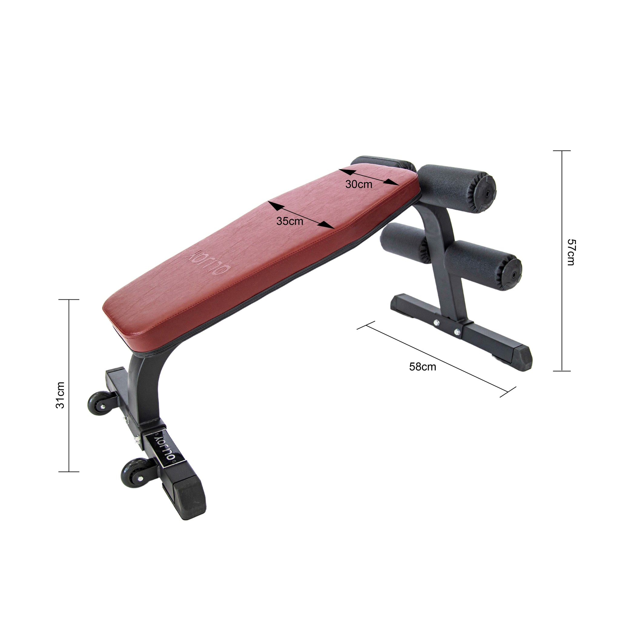 Heavy Duty Sit Up Bench - Oli Joy Sports 