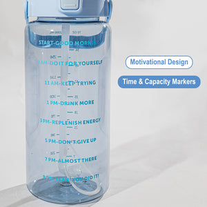 2000ML Gym Clear Bottle Water Bottles