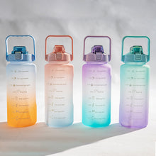 Load image into Gallery viewer, 2000ML Gym Frosted Bottle Water Bottles
