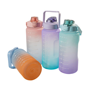 2000ML Gym Frosted Bottle Water Bottles