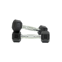 Load image into Gallery viewer, Rubber Hex Dumbbell (1kg-10kg/ 1kg increments)
