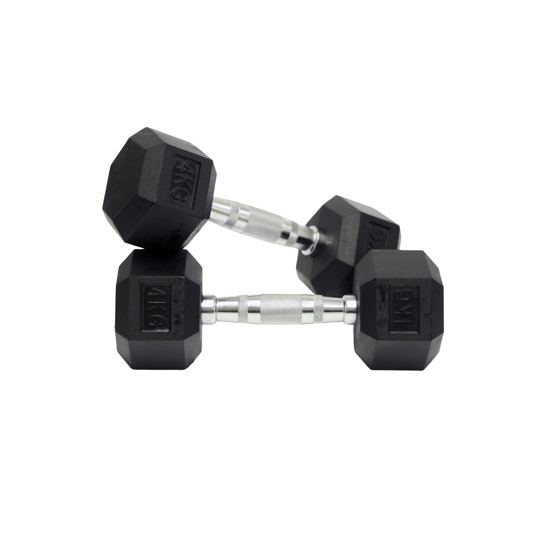 Rubber Hex Dumbbell (1kg-10kg/ 1kg increments) - Oli Joy Sports 