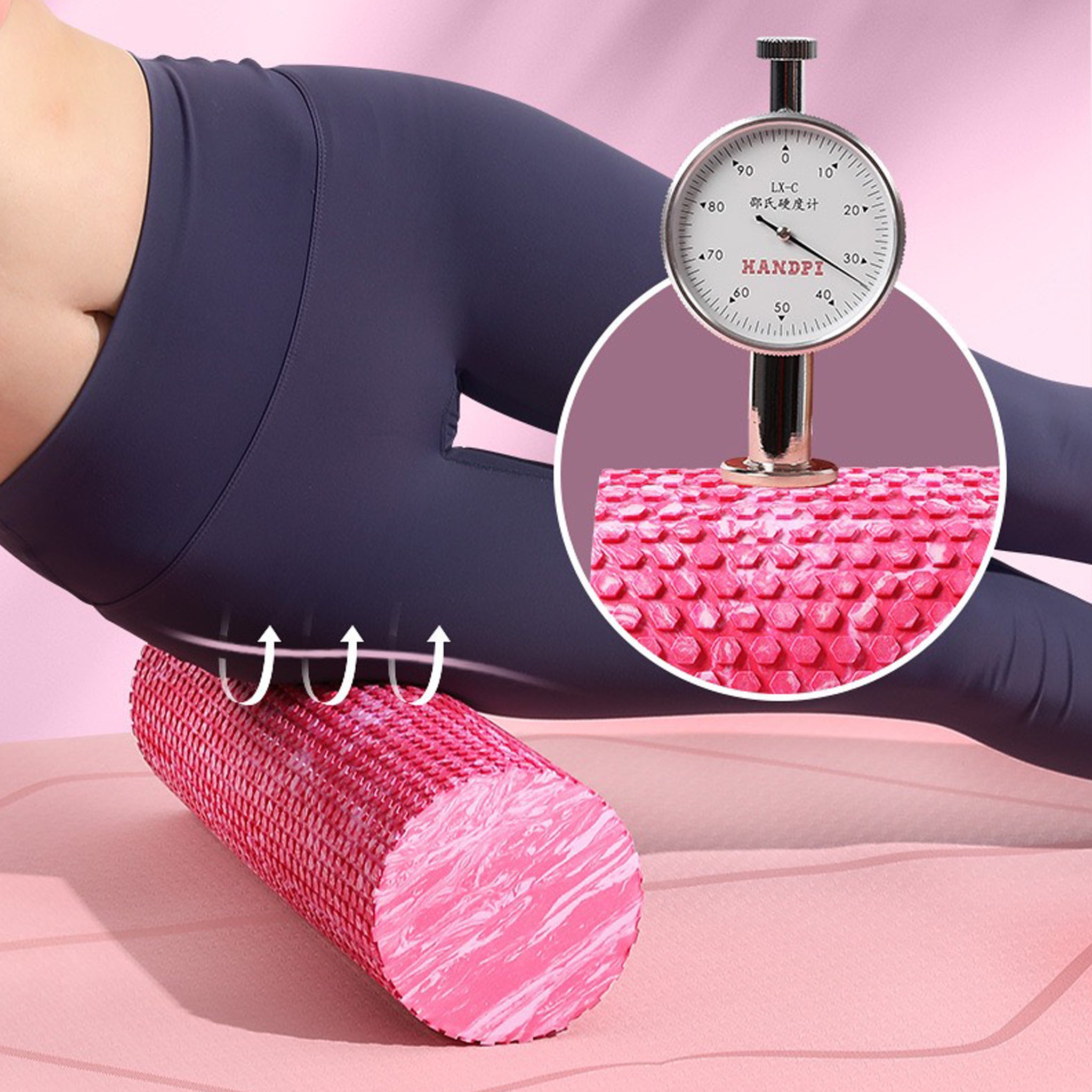 Yoga Foam Muscle Massage Roller 45cm - Oli Joy Sports 