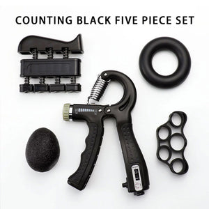 5PCS Adjustable Hand Grip Strength Exerciser Kit