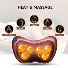 Load image into Gallery viewer, Car And Home 8 Heads Neck Massage Pillow
