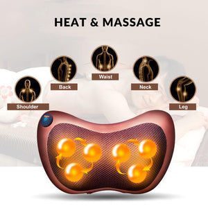 Car And Home 8 Heads Neck Massage Pillow