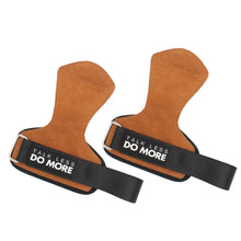 Load image into Gallery viewer, Leather Weight Lifting Non slip Grip Support Training Grip Pads

