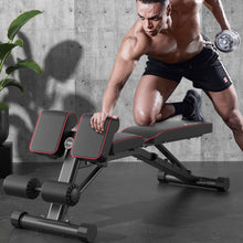 Load image into Gallery viewer, Multifunctional Adjustable Weight Abdominal &amp; Sit Up Bench Back Training Preacher Curl
