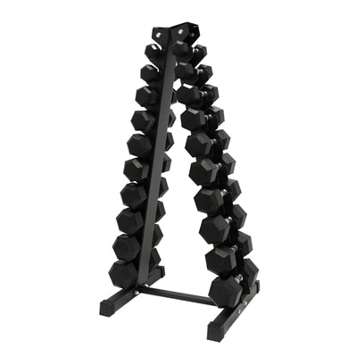 1kg to 10kg Hex Dumbbell & Storage Rack Bundle (10 pairs - 110kg) - Oli Joy Sports 