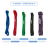 5 Resistance Bands Set - Oli Joy Sports 