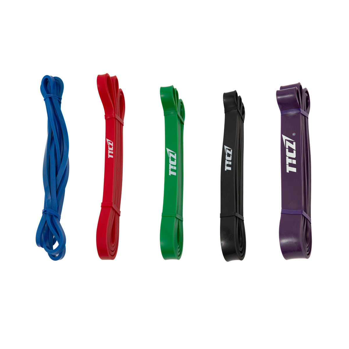 Oli Joy Resistance Band Starter Set with 5 Levels for Strength & Mobility Training
