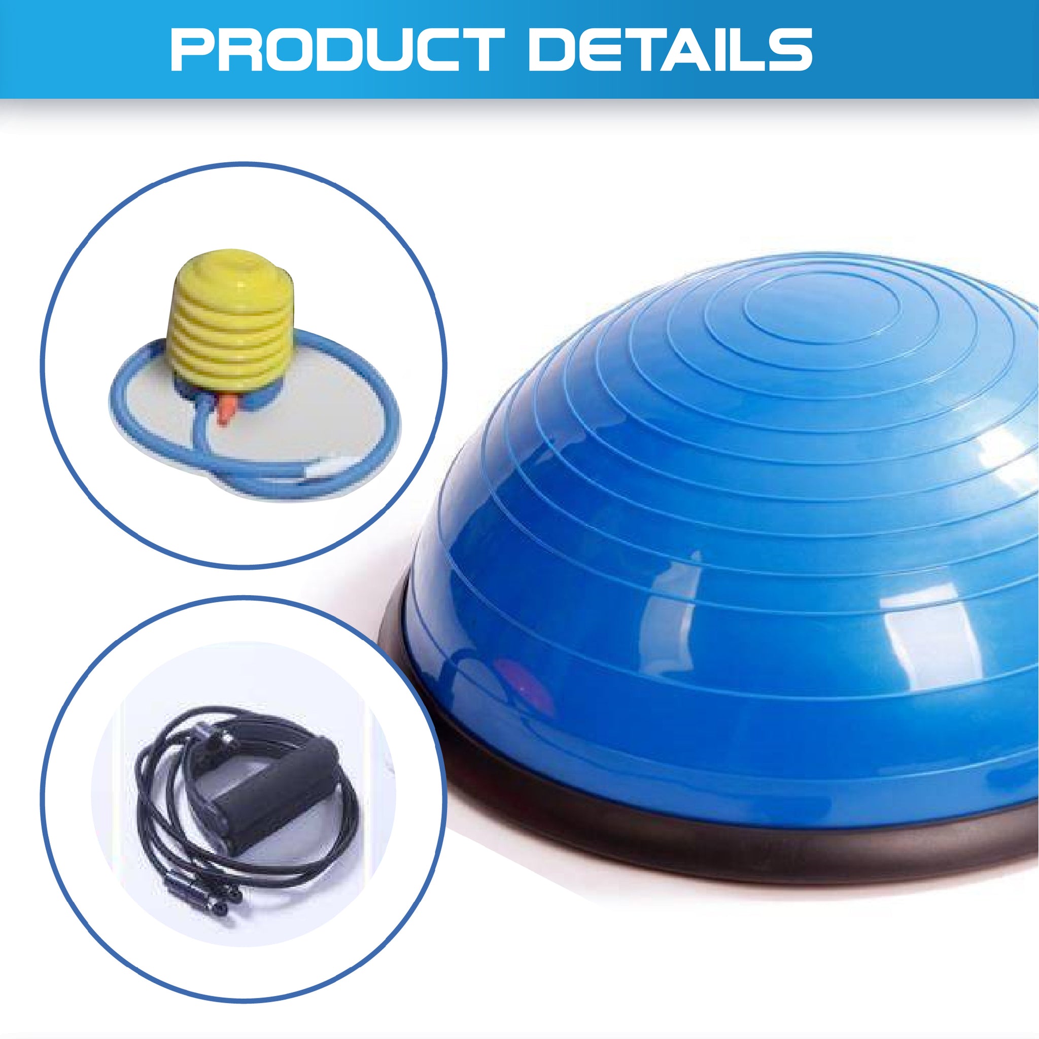 Yoga Balance Trainer Balance Ball - Oli Joy Sports 