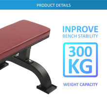 Load image into Gallery viewer, Heavy Duty Flat Bench Weight Workout Chair
