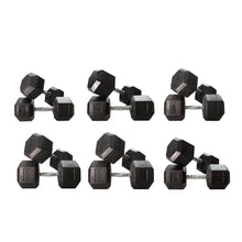 Load image into Gallery viewer, 25kg to 40kg Hex Dumbbell Bundle (6 pairs - 395kg)
