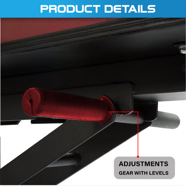 Commercial Adjustable Incline, Decline & Flat Bench - Oli Joy Sports 