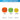 Barbell Bumper 20kg Rubber Colour Plates Set - Oli Joy Sports 