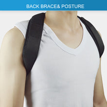 Load image into Gallery viewer, Adjustable Posture Corrector Back Support Straight Shoulder Brace
