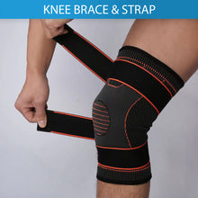 Load image into Gallery viewer, Elastic Sports Stretch Knee Brace
