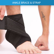 Load image into Gallery viewer, Adjustable Elastic Ankle Brace Sprain
