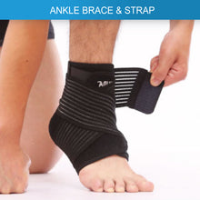Load image into Gallery viewer, Adjustable Elastic Ankle Brace Sprain
