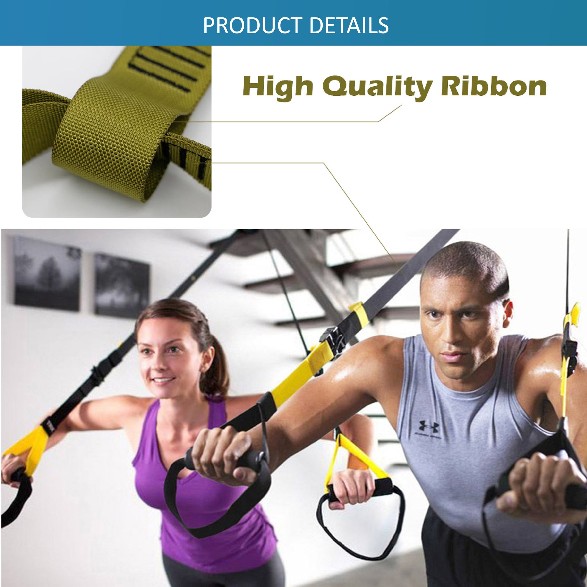 Suspension Trainer System Straps - Oli Joy Sports 