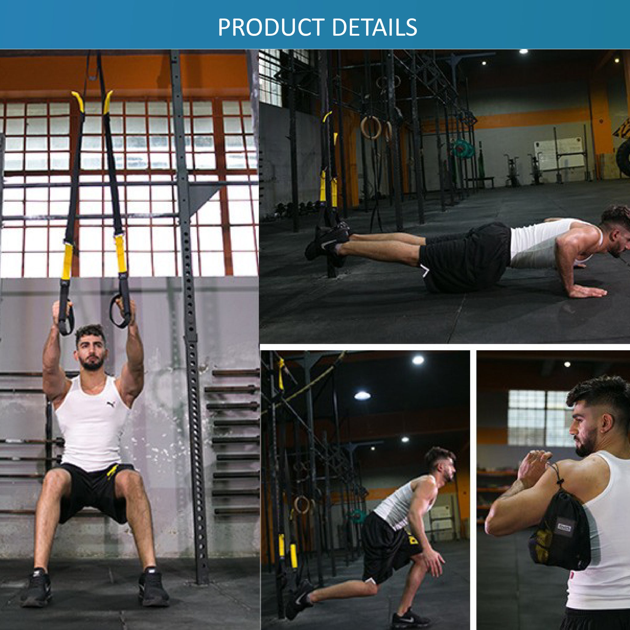 Suspension Trainer System Straps - Oli Joy Sports 