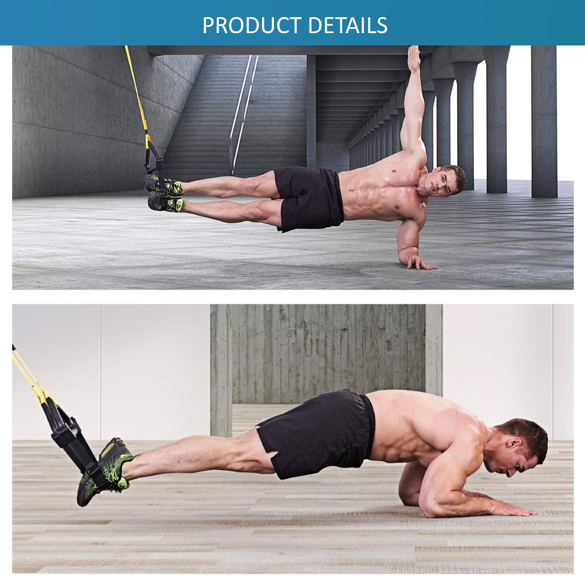 Suspension Trainer System Straps - Oli Joy Sports 