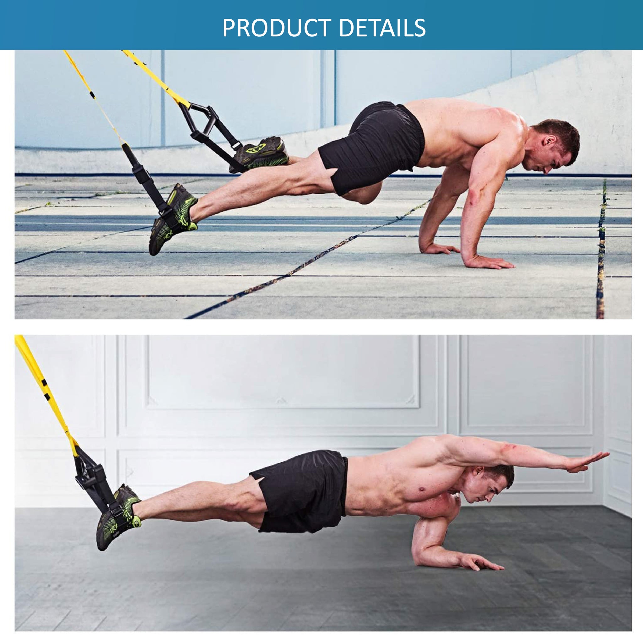 Suspension Trainer System Straps - Oli Joy Sports 