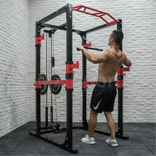 Load image into Gallery viewer, Power Rack Bundle - 150kg Colour Weight Plates, Barbell &amp; Bench
