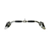 Lat Pull-Down Bar 70cm Cambered D Handle Cable Attachment - Oli Joy Sports 