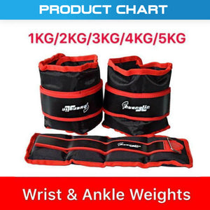 Adjustable Ankle/ Wrist/ Leg Weights