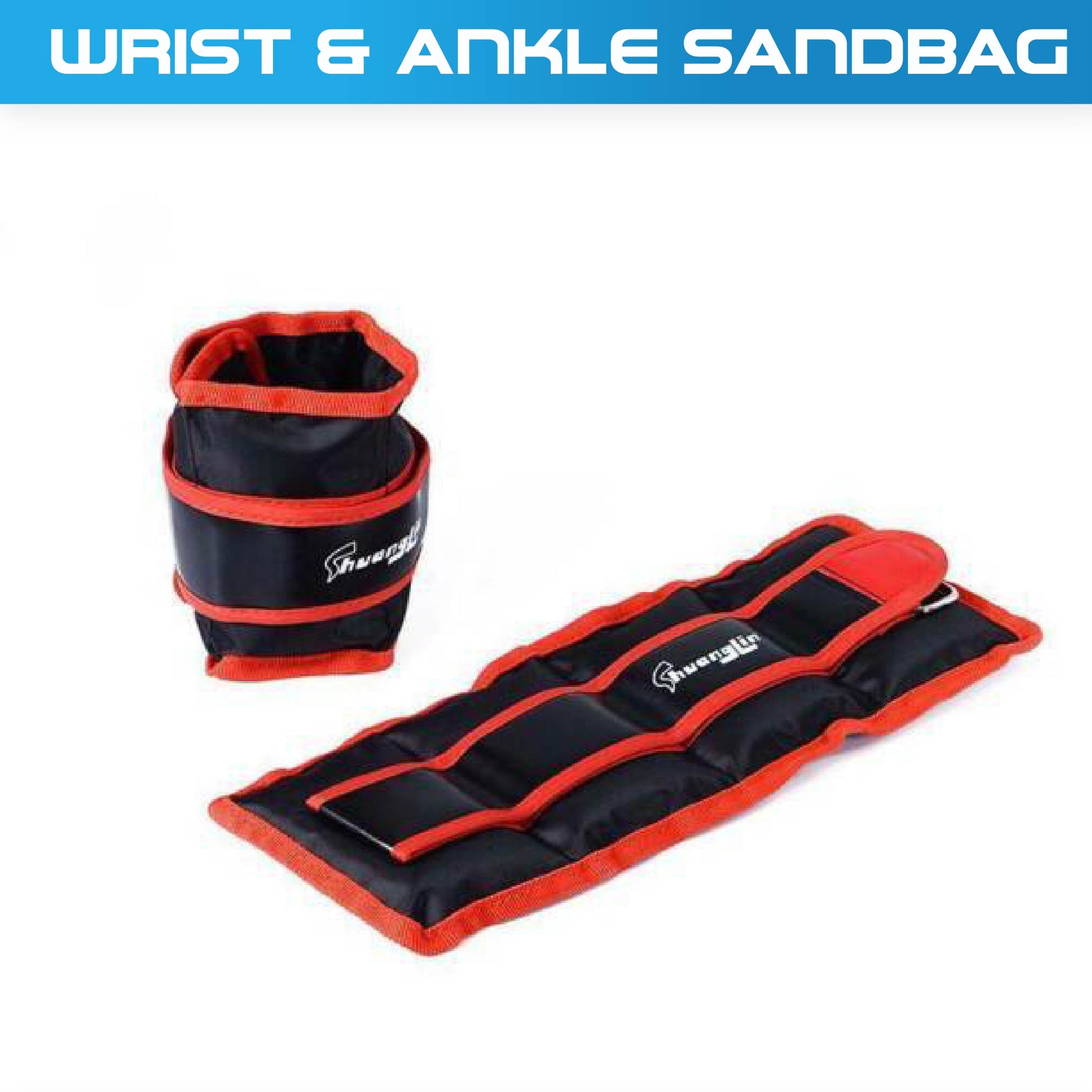 Adjustable Ankle/ Wrist/ Leg Weights - Oli Joy Sports 