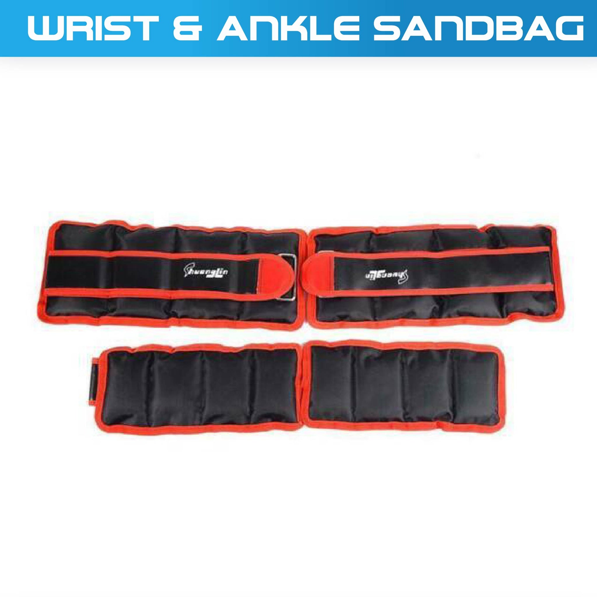 Adjustable Ankle/ Wrist/ Leg Weights - Oli Joy Sports 