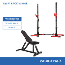 Load image into Gallery viewer, Squat Rack Bundle - Squat Rack &amp; Bench
