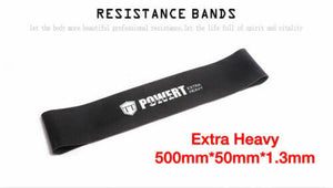 Black Power Resistance Band Loop