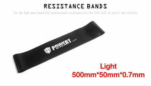 Black Power Resistance Band Loop